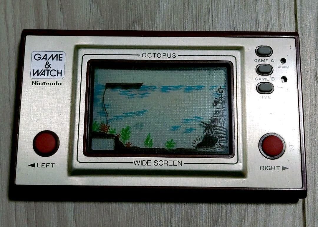 ゲームウォッチ　OCTOPUS