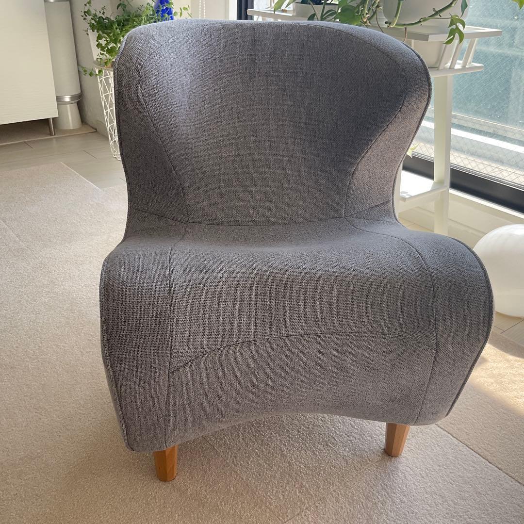 Sytle グレー 曲線的なチェア