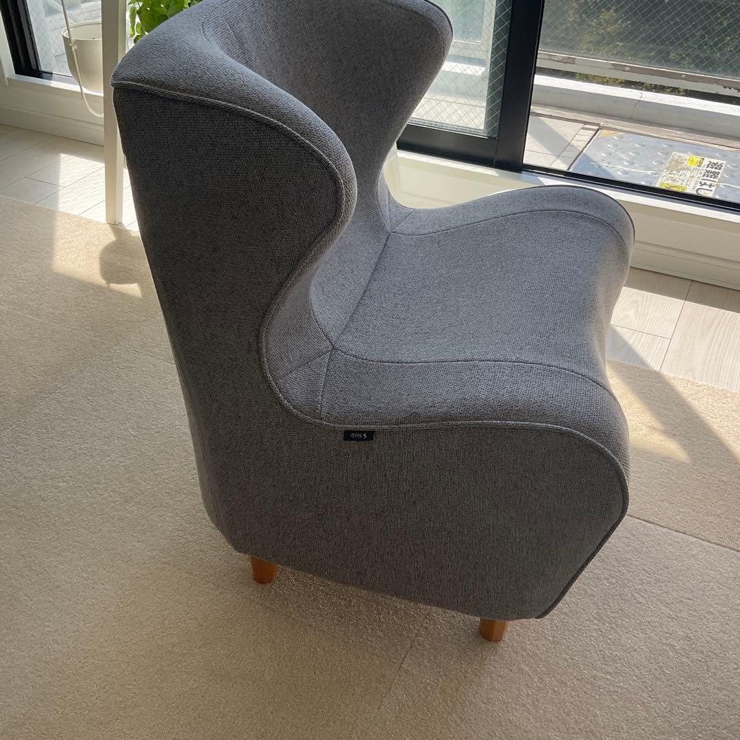 Sytle グレー 曲線的なチェア