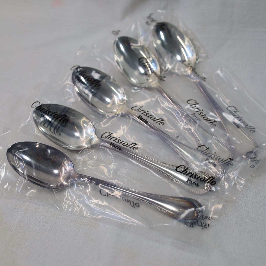 ✨Christofle 　✨　ティースプーン マルメゾン シルバーコーティング✨