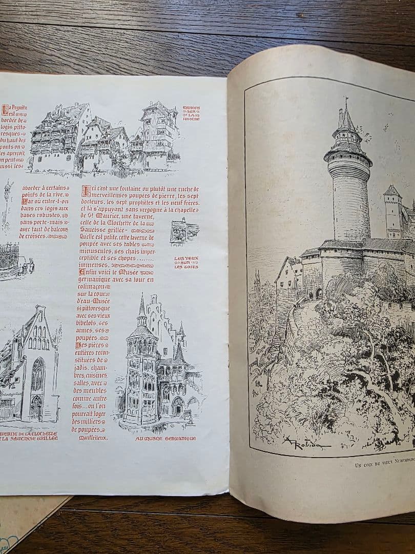 アンティーク雑誌　Journal des Ouvrages de Dames