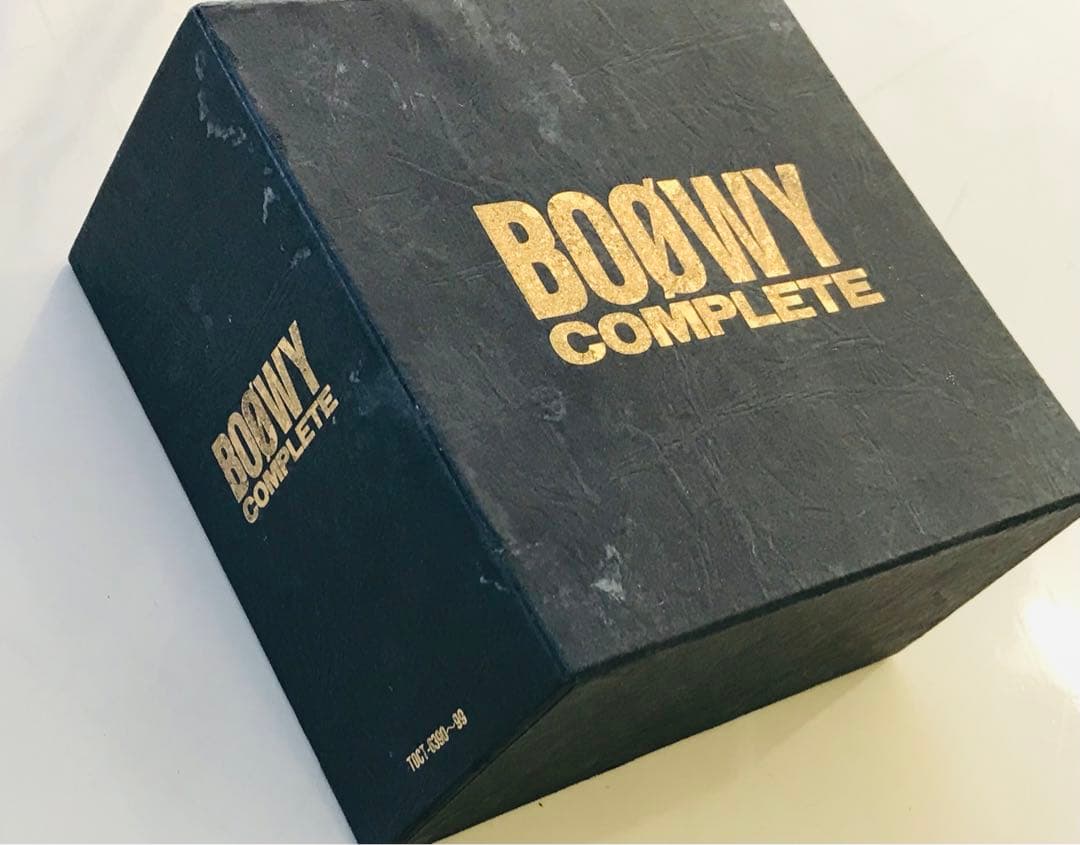 BOØWY COMPLETE CDボックスセット　10万枚限定盤　入手困難！
