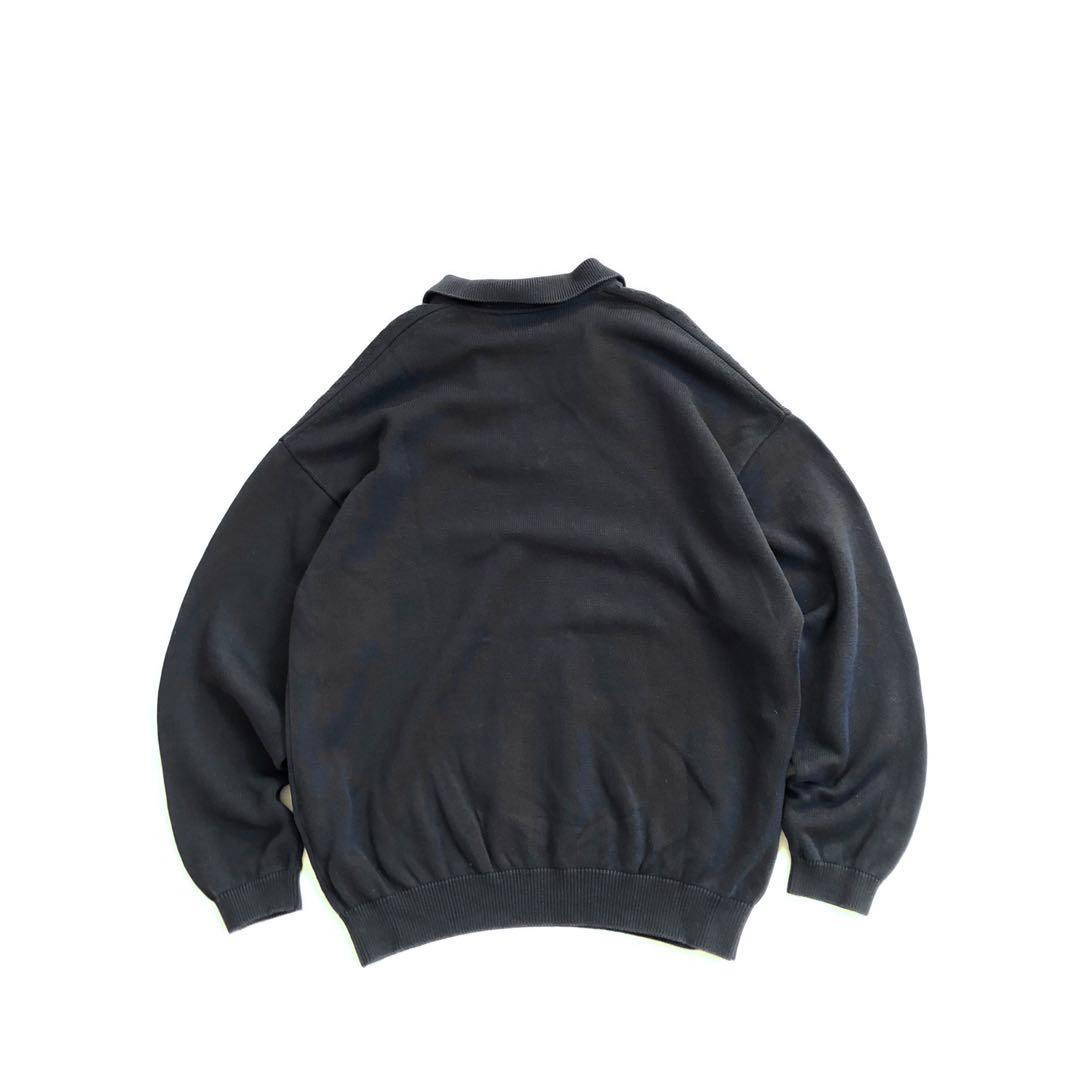 Steven Alan コットン スキッパー ルーズフィット ニット セーター