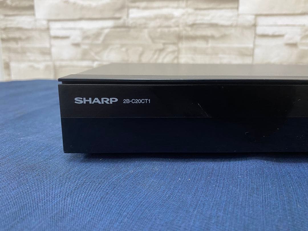 SHARP 2B-C20CT1 シャープ　BDレコーダー　HDD 2TB