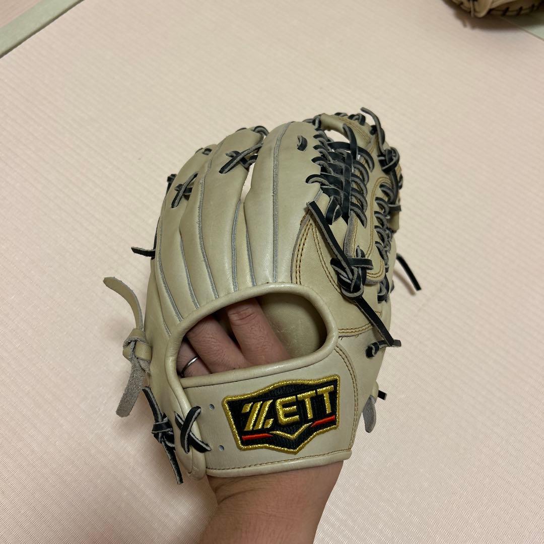 ZETT 軟式グローブ ベージュ