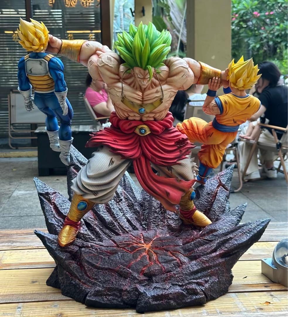 ドラゴンボール 孫悟空 ブロリー ベジータ フィギュア ガレージキット