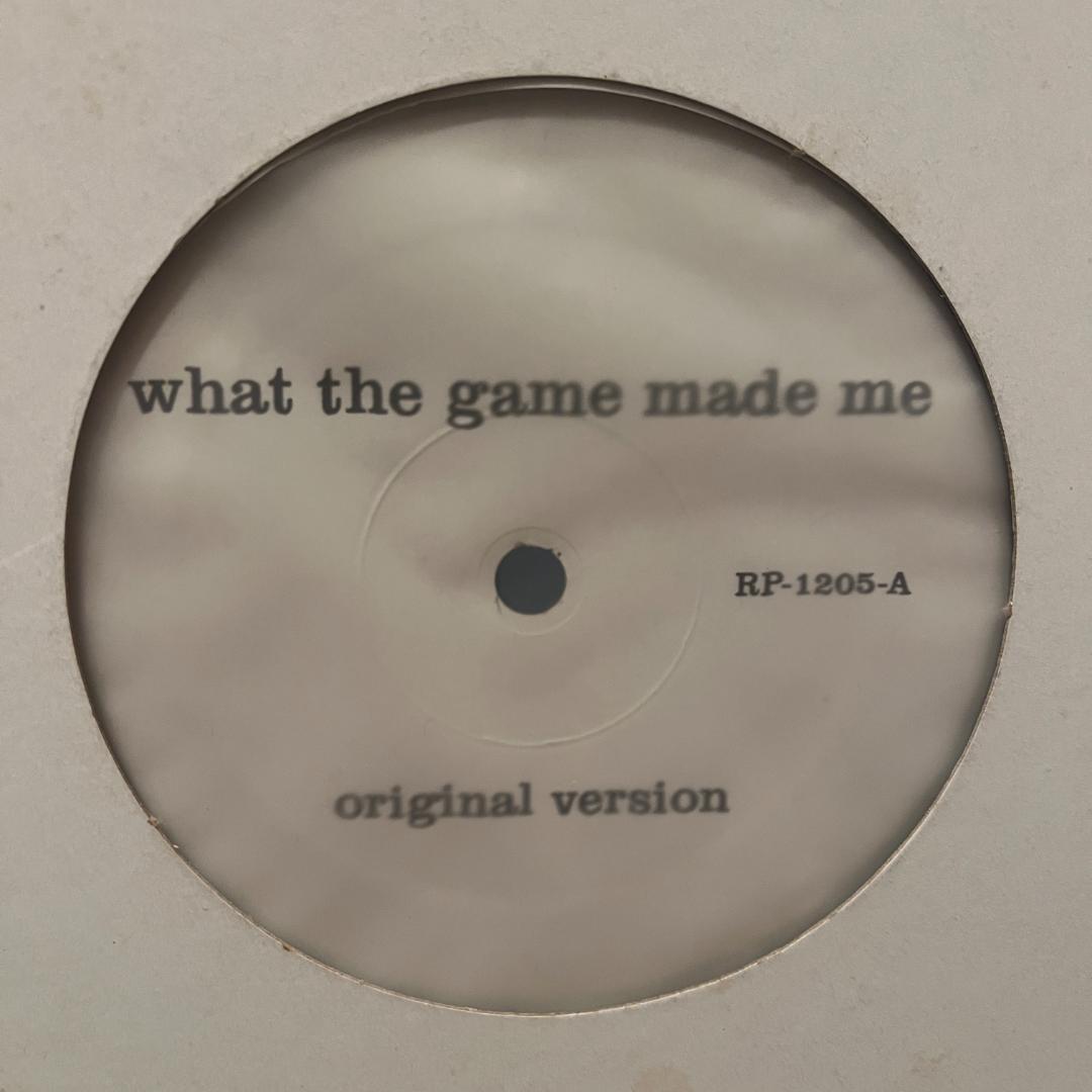 プロモ盤 JAY-Z WHAT THE GAME MADE ME