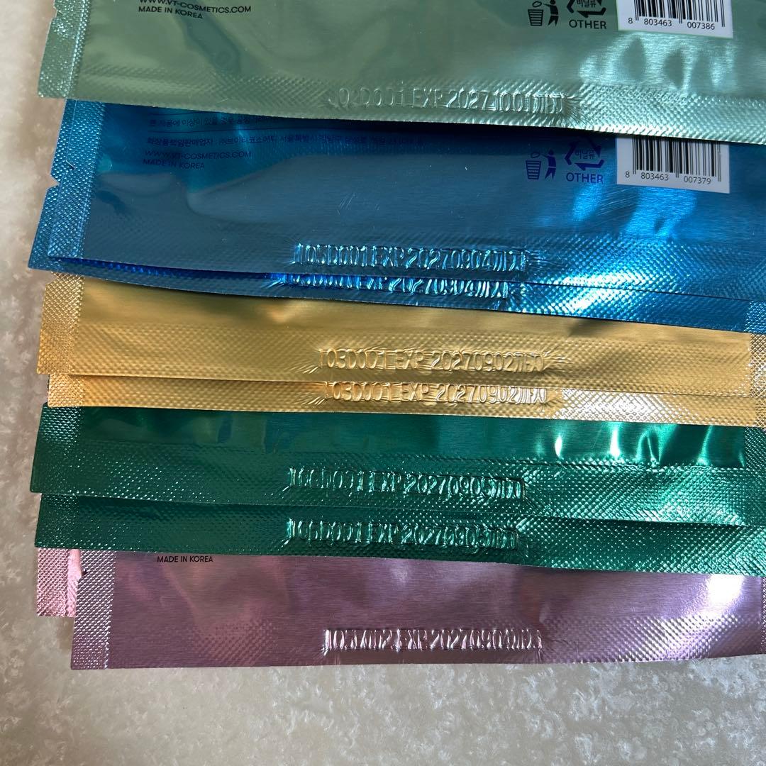 (期間限定価格)VTハイドロゲルマスク5種各4枚合計60枚