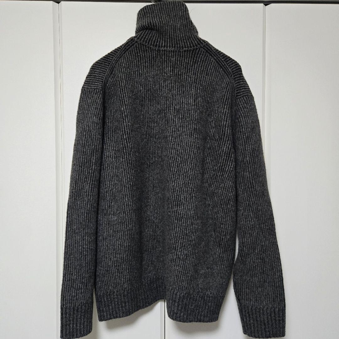 【新品】ユニクロ JWanderson スフレヤーンリブフルジップセーター L