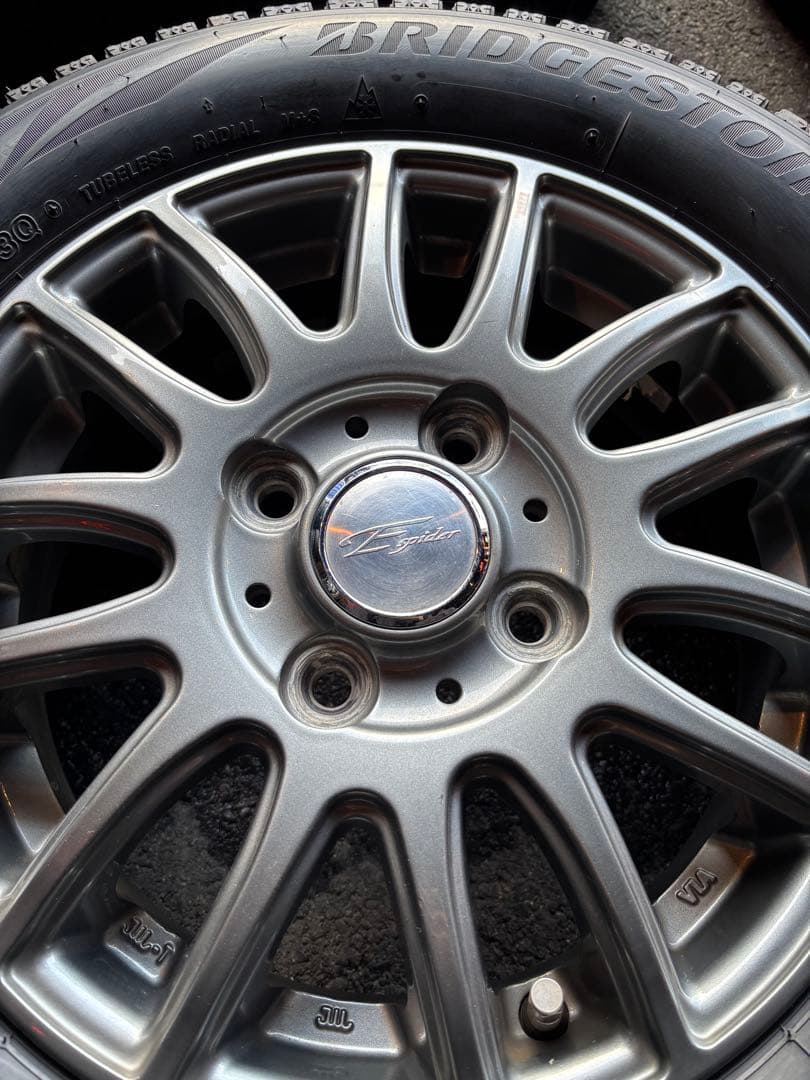 ◇送料込み◇ 155/65R13 中古スタッドレスホイールセット VRX2