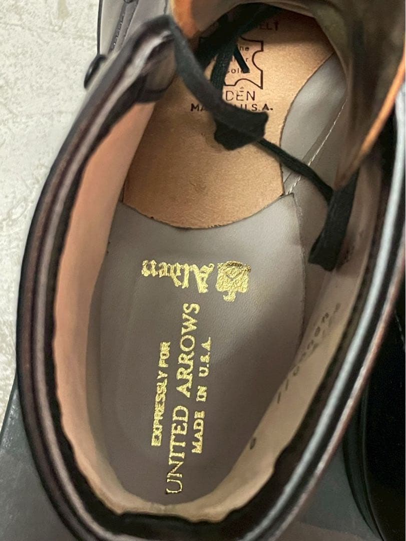 よ*ん様 alden tanker boots UA別注 black