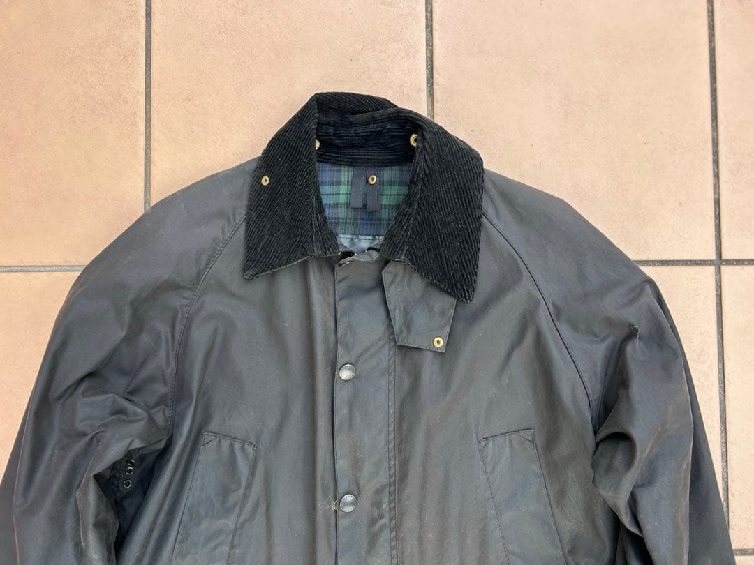 00s Bbrbour BEDALE ビデイル イングランド製 チャコール38