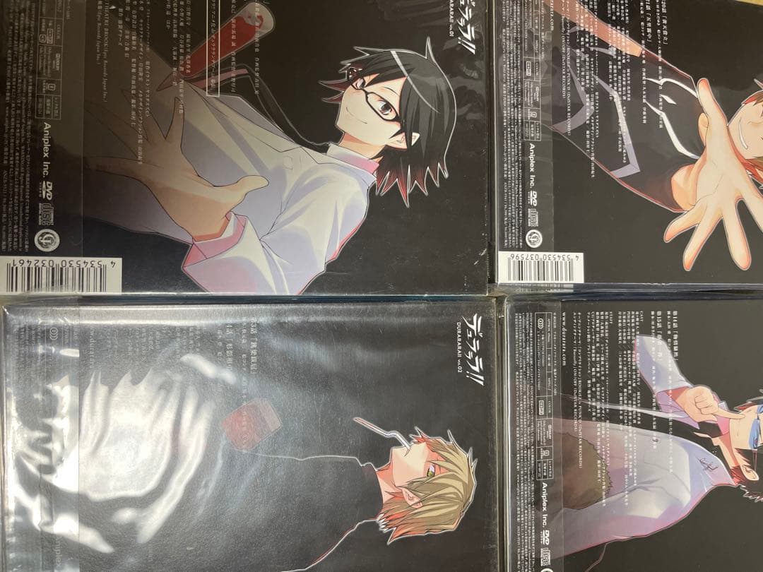 デュラララ DVD 全巻 セット 完全生産限定版 全13巻　未開封