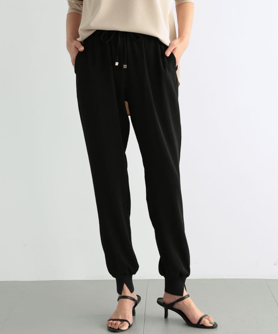 ほぼ新品＊【現在販売中】BARNYARDSTORMダブルクロスジョガーパンツ黒ⅰ