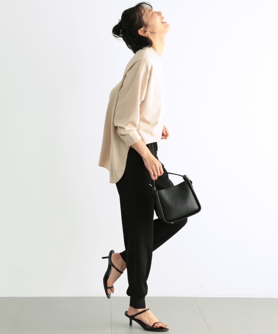 ほぼ新品＊【現在販売中】BARNYARDSTORMダブルクロスジョガーパンツ黒ⅰ