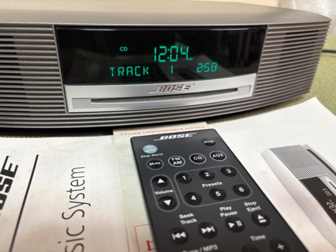 『整備品』BOSE Wave Music System 本体 リモコン 取説