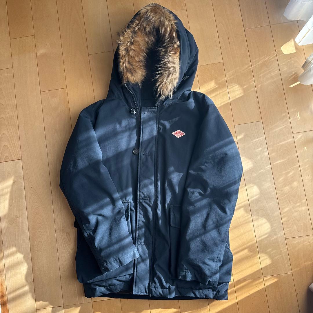 DANTONダウンジャケット ダークネイビー