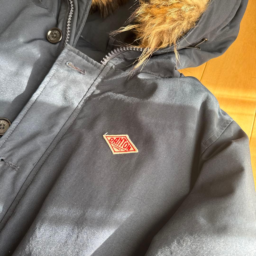 DANTONダウンジャケット ダークネイビー