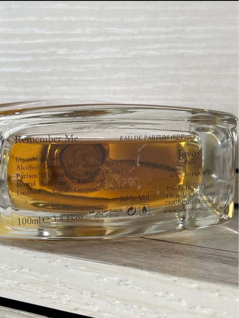 Jovoy リメンバーミー　Remember Me