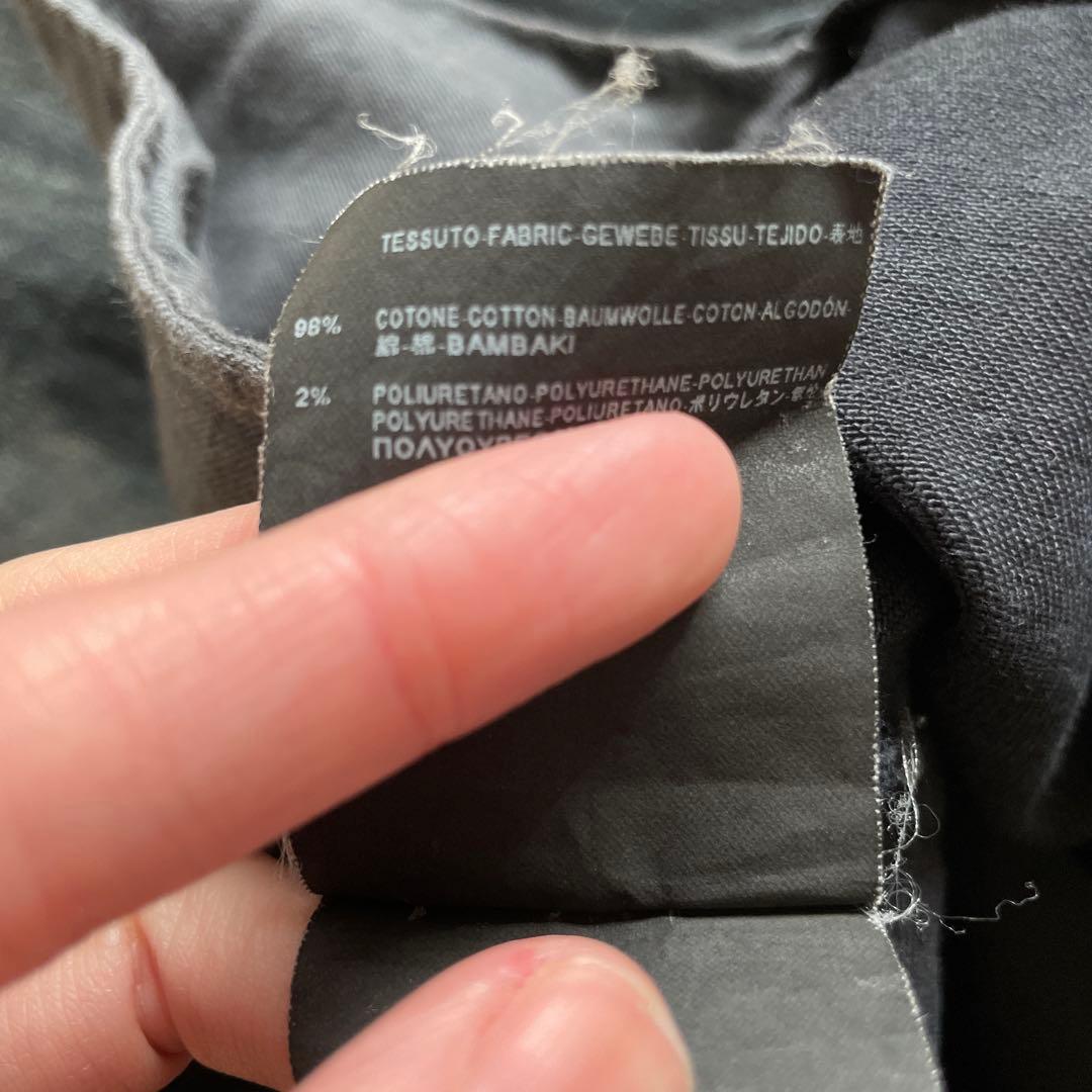 saint laurent サンローラン　エディ期　デストロイスキニーデニム