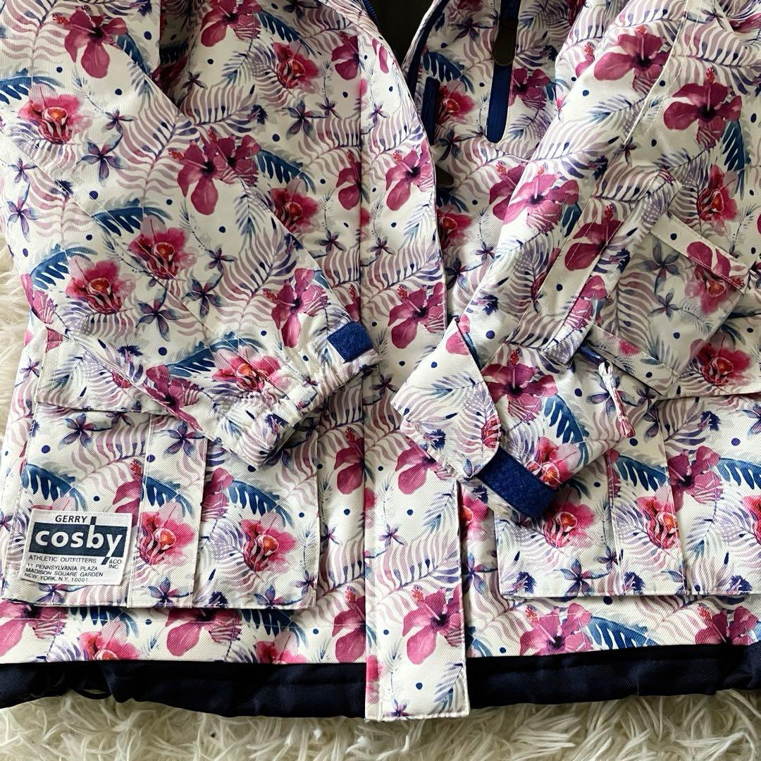 #14B✨COSBY×ROXY✨スキー スノボ ウェア 上下セット140 キッズ