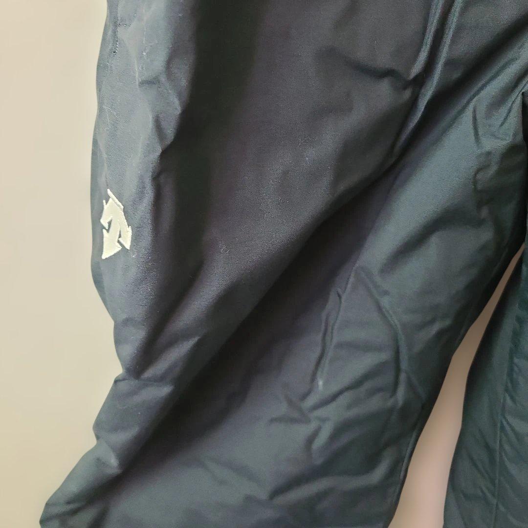 DESCENTE 子ども用スキーウェア 上下セット 青 黒 160cm