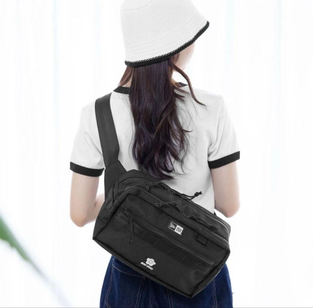 本日発送【新品未使用】マリークワント×ニューエラ/限定スクエア ボディバッグ