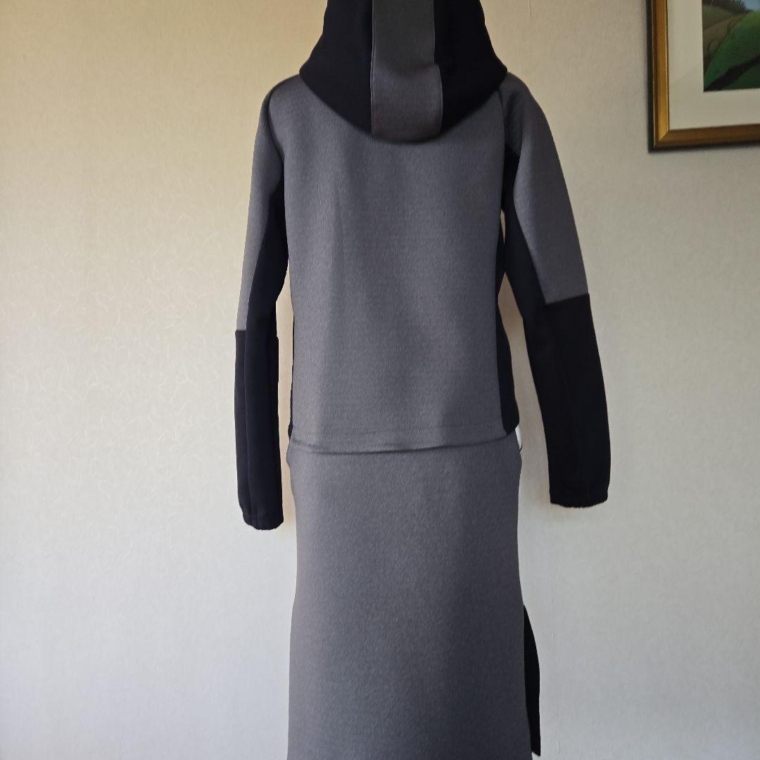 PGG フード付きゴルフウェア セットアップ グレー