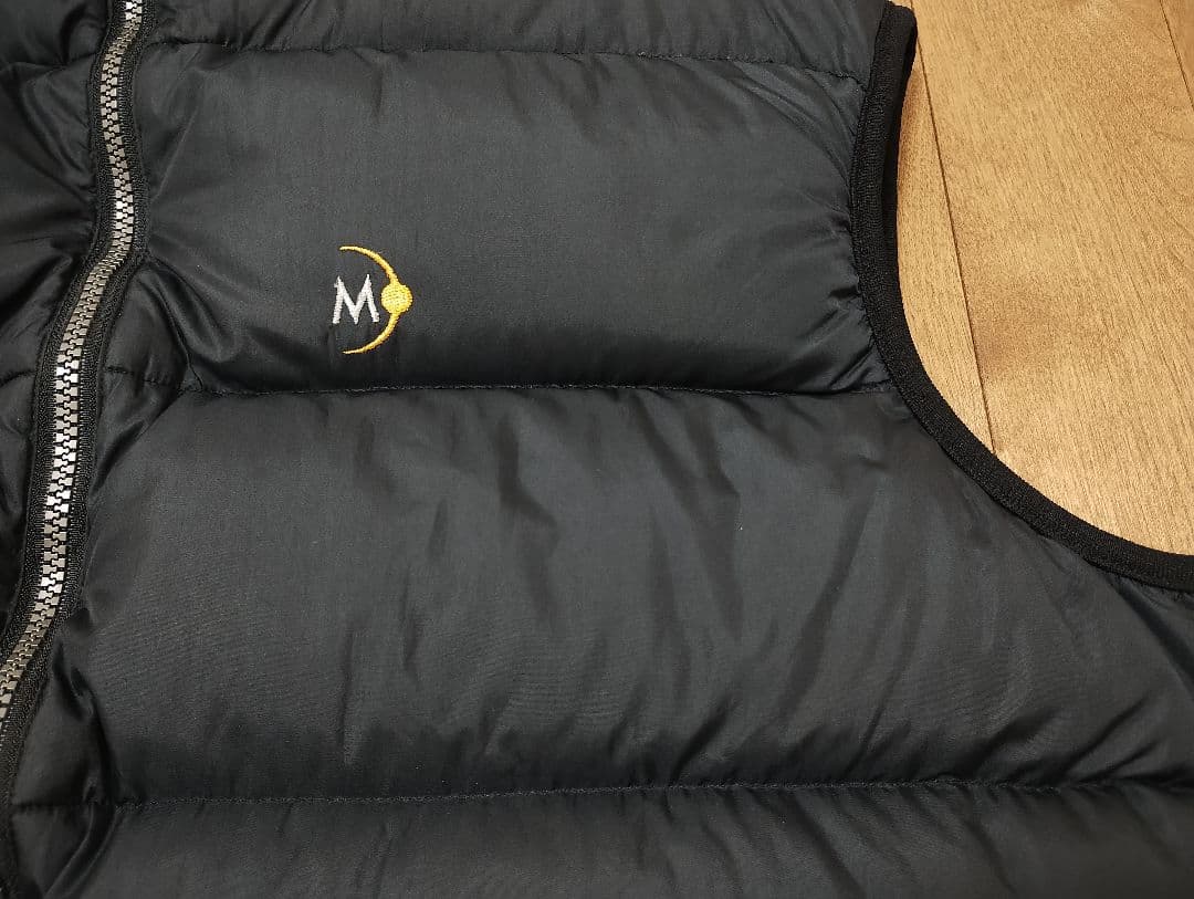 MOONSTONE Down Vest ムーンストーン ダウンベスト ブラック