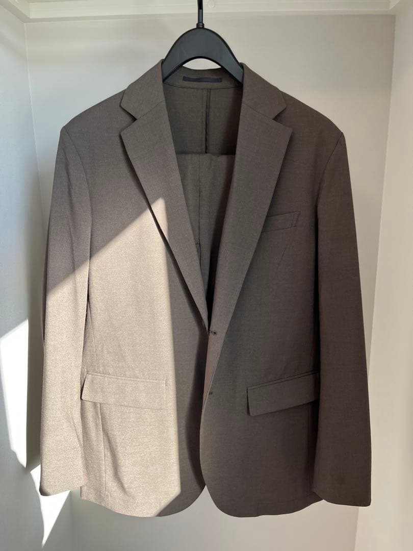 グローバルワーク アーバンジャケット・スラックス セットアップ