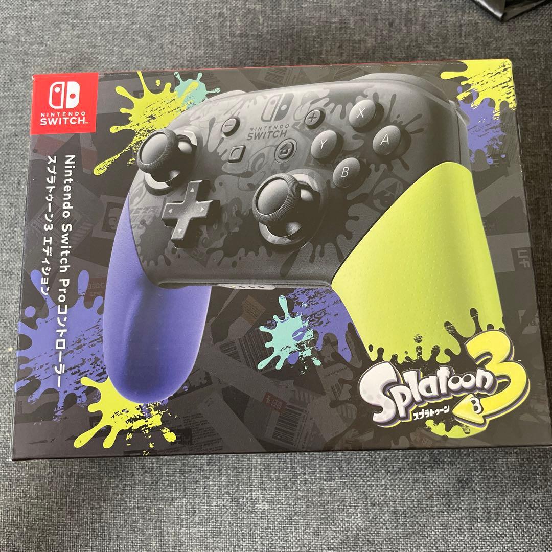 Nintendo Switch Proコントローラー スプラトゥーン3エディシ…
