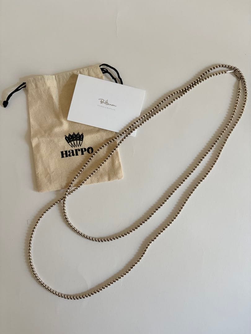 HARPO ナバホパールロングネックレス