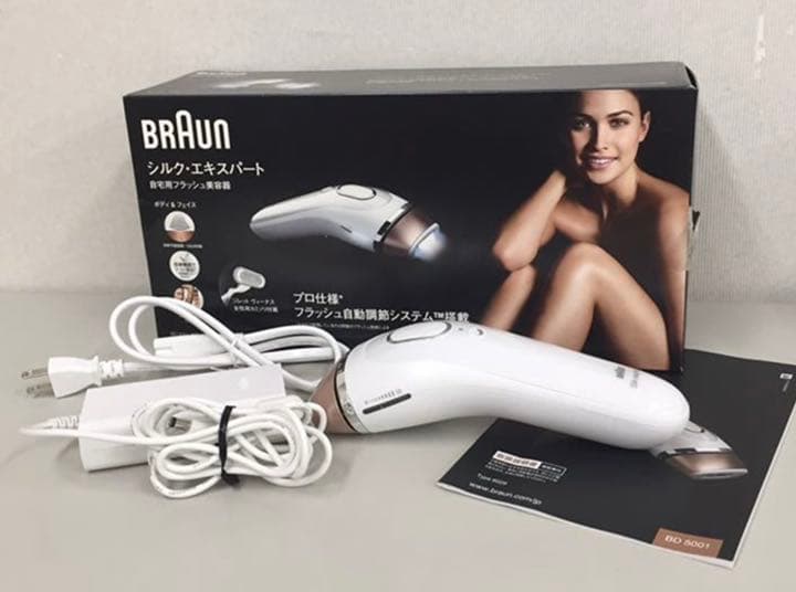 ブラウン シルク・エキスパート BD-5001 自宅用フラッシュ美容器