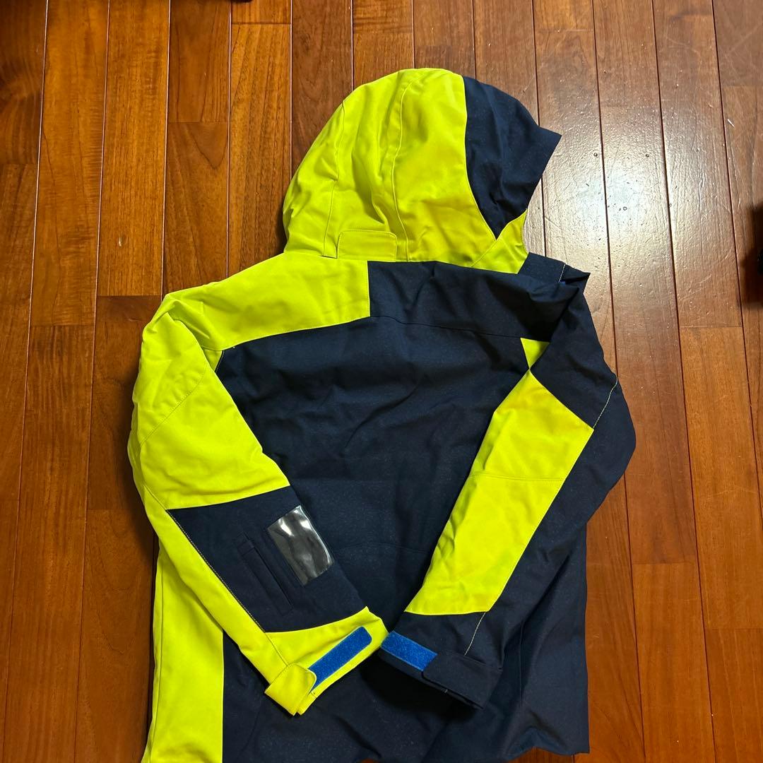 phenix スキーウェア 子ども用 サイズ140 ネオンイエロー/ネイビー