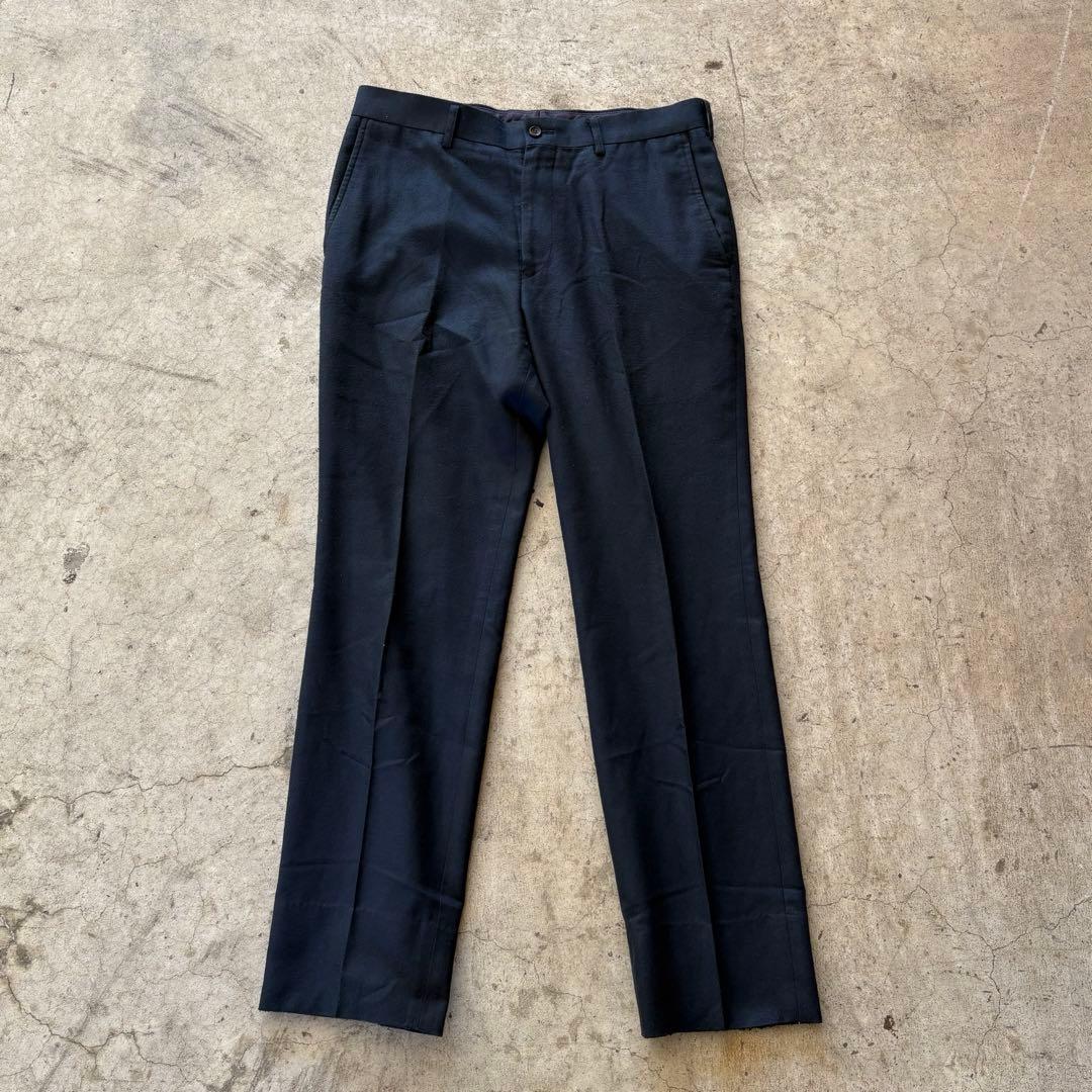 2016s コムデギャルソンオム ダークネイビーストレートスラックス