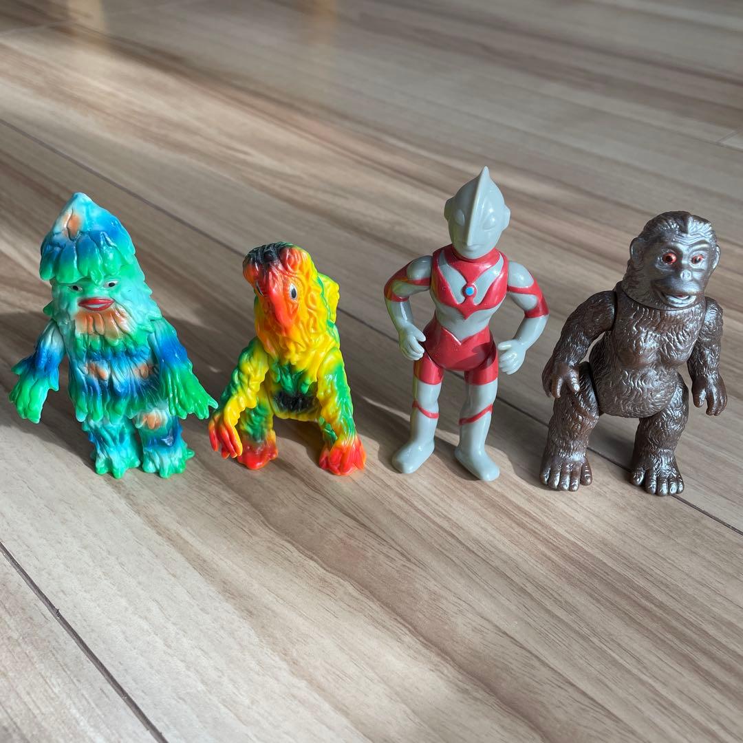 ブルマァク ウルトラマン　怪獣　4体セット