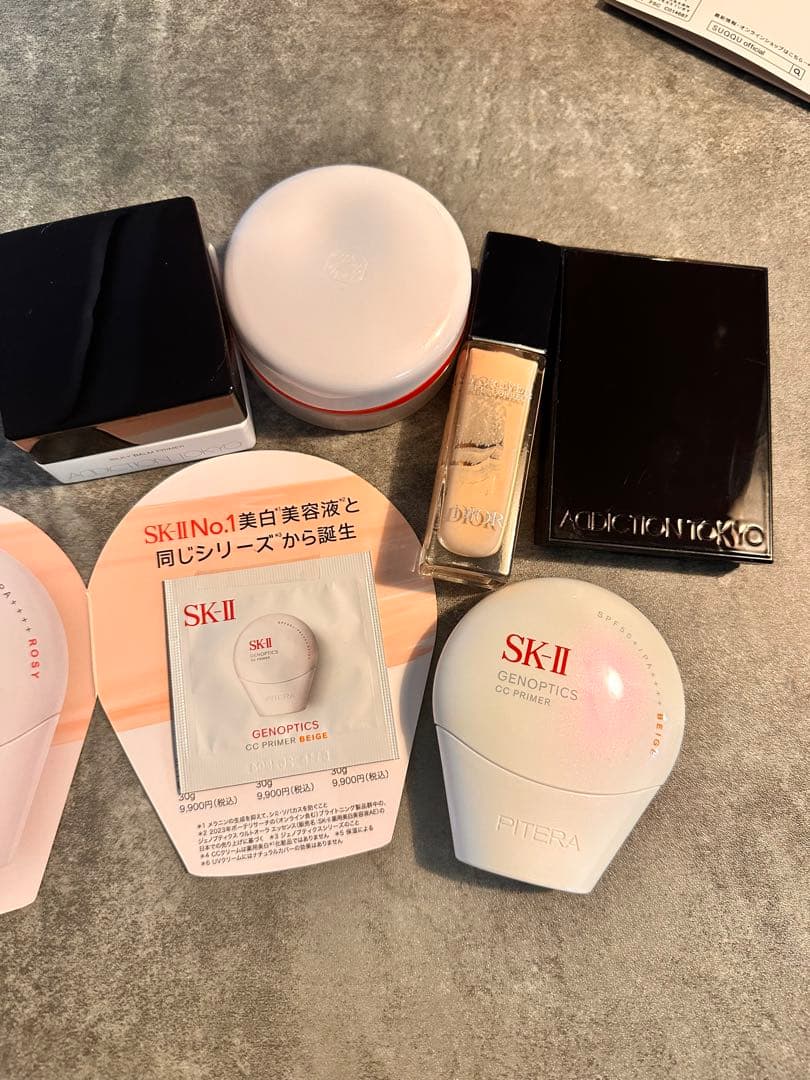 SK-II CCクリーム 資生堂パウダー ADDICTION デパコスまとめ