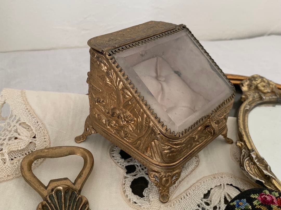 jude フランス　蚤の市　ジュエリーケース　ブロカント