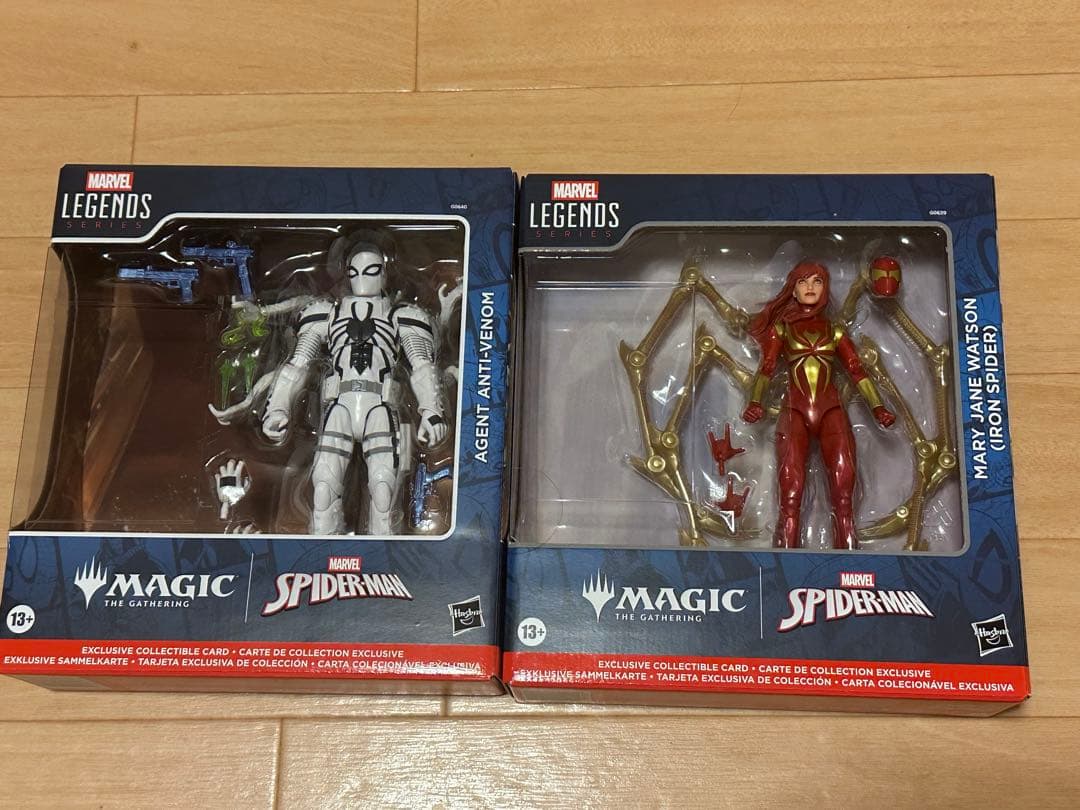 マーベルレジェンド「アンチヴェノム」「アイアンスパイダー」フィギュアのみ