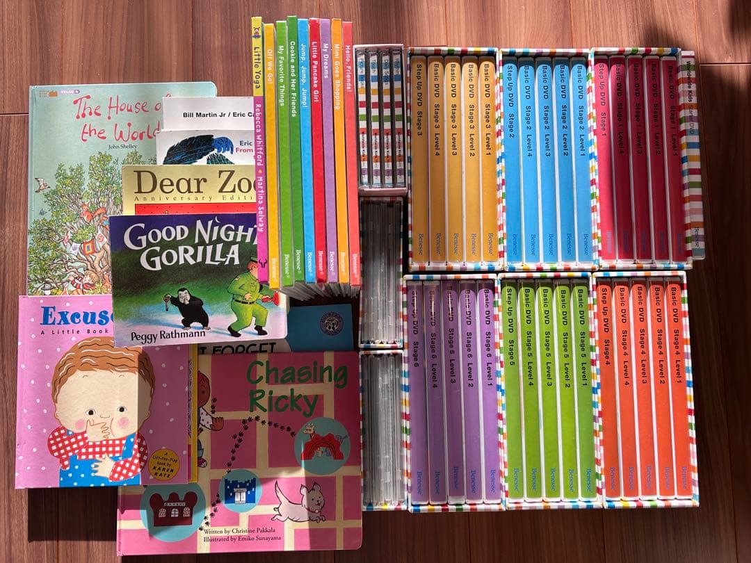 World wide kidsワールドワイドキッズDVD全巻&CD&絵本