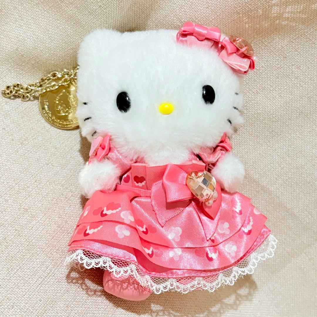 ハローキティ　ぬいぐるみ　キーホルダー　ストラップ　30周年