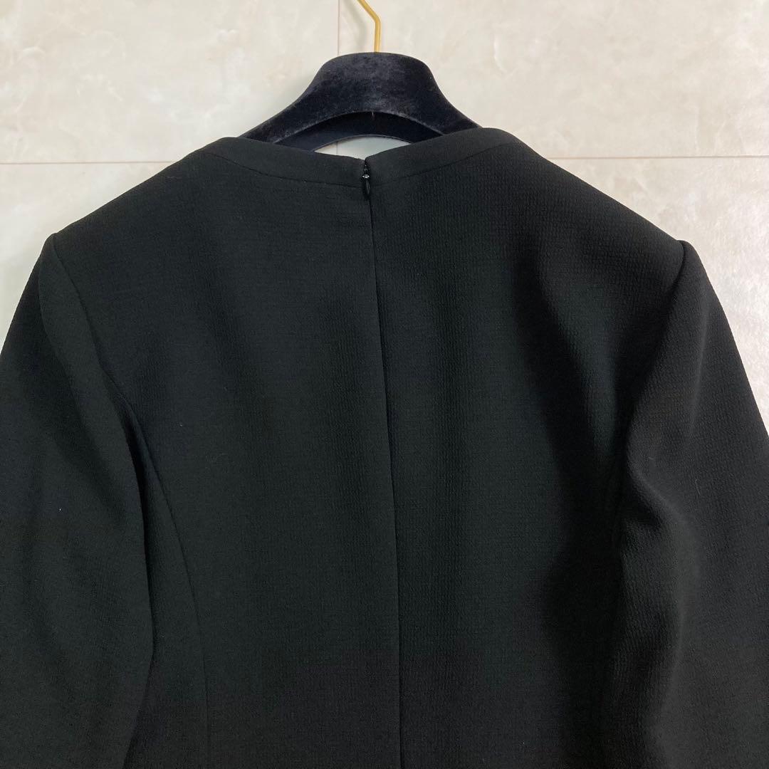 美品✨大きいサイズ15号 Chloe ブラックフォーマル ワンピース 高級礼服