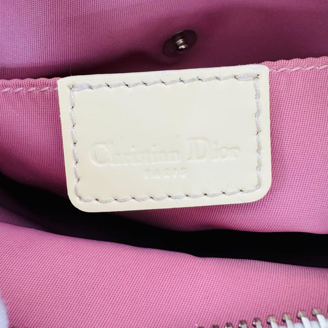 ✨Dior✨ディオール✨トロッター柄✨キャンバス✨ピンク✨ショルダーバッグ✨