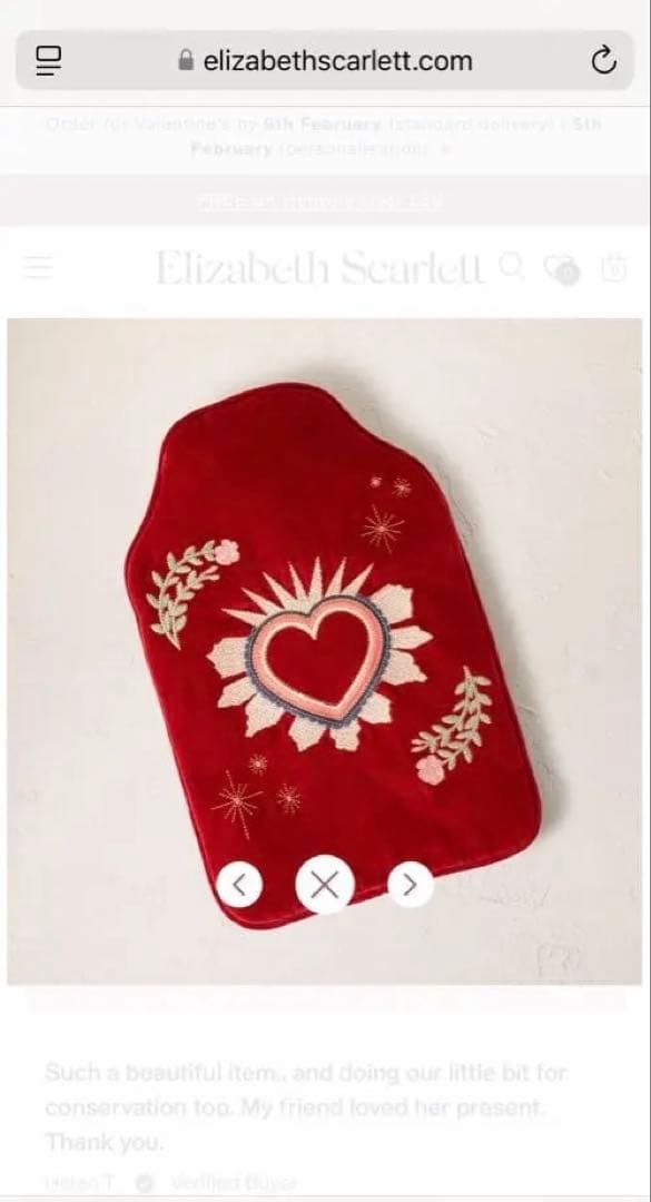 Elizabeth Scarlett 湯たんぽEnchanted Heart