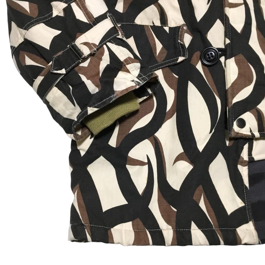 HOUSTON トライバル N3-B ファー付 フライトジャケット モッズコート