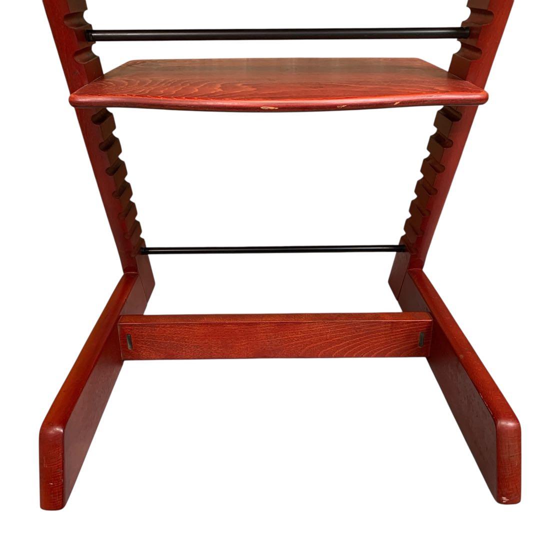 STOKKE　トリップトラップ　木目ワインレッド