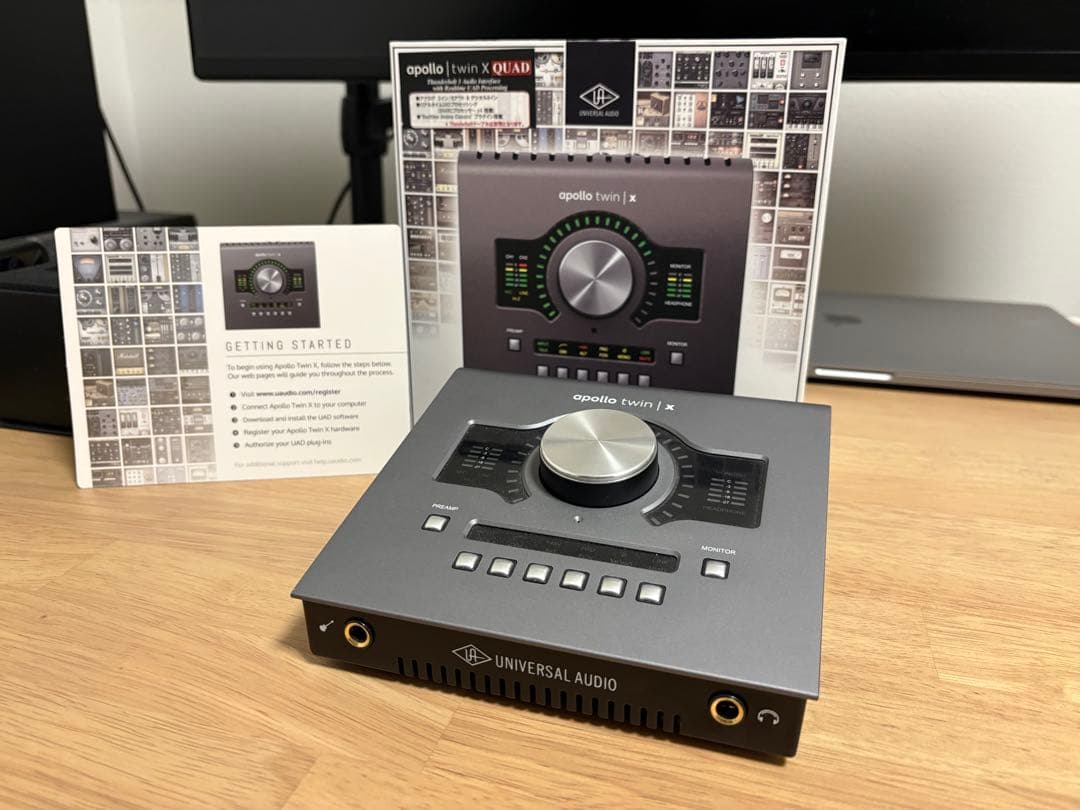 DTM・DAW UNIVERSAL AUDIO Apollo twin X QUAD