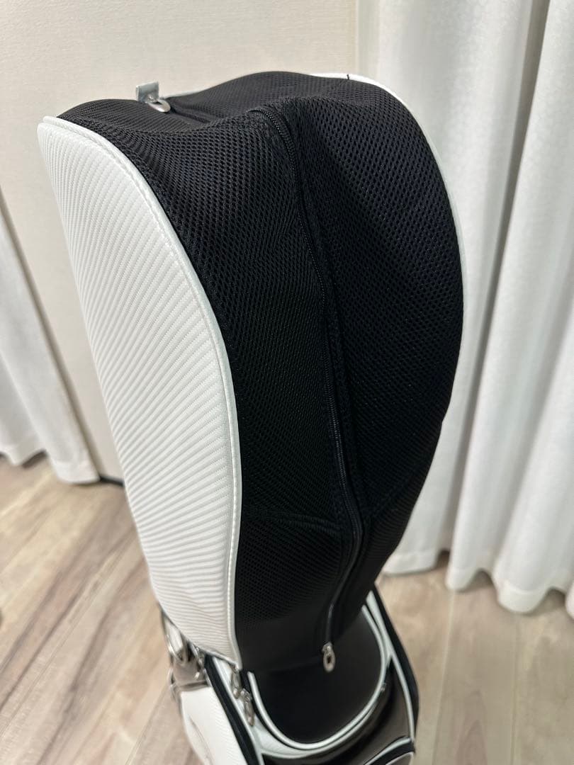 ★ブリジストン★キャディバック★白黒合皮★美品