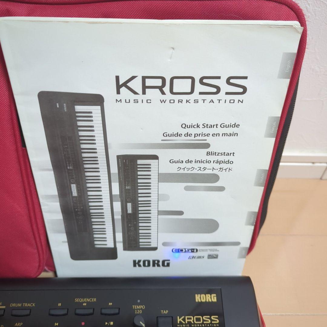 KORG KROSS-61 シンセサイザー　61鍵盤　取説　付属品あり