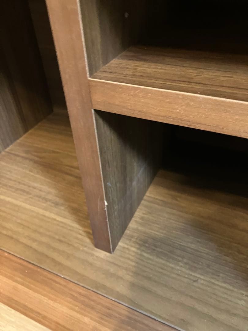 カリモク　サイドボード　キャビネット　ルーバー　ウォールナット